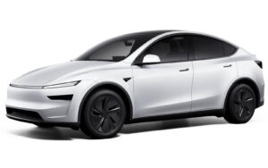 Tesla do ślubu, Tesla Y Juniper wynajem okolicznościowy z kierowcą