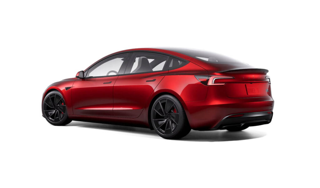 Tesla Model 3 Highland Performance Ultra Red AWD – Long Range